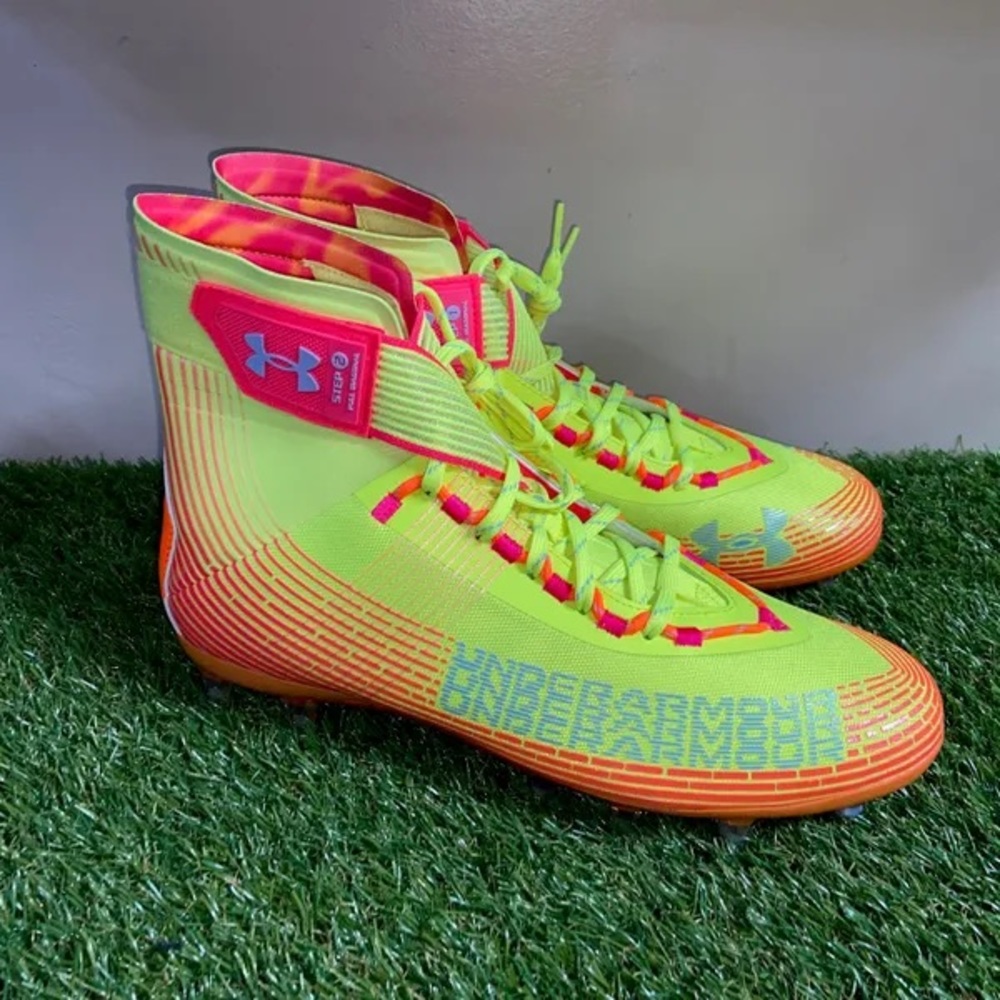 Under Armour Flexwrap UAF All American Football Cleats Mens 11.5 3023717-301